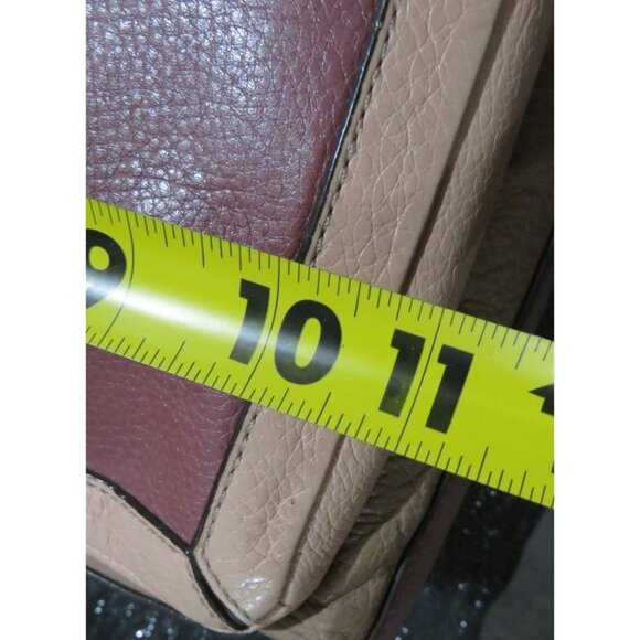 COACH 2013 Madison Pinnacle Pink Exotic Lizard Nubuck Leather Flap Legacy Bag - Picture 14 of 15